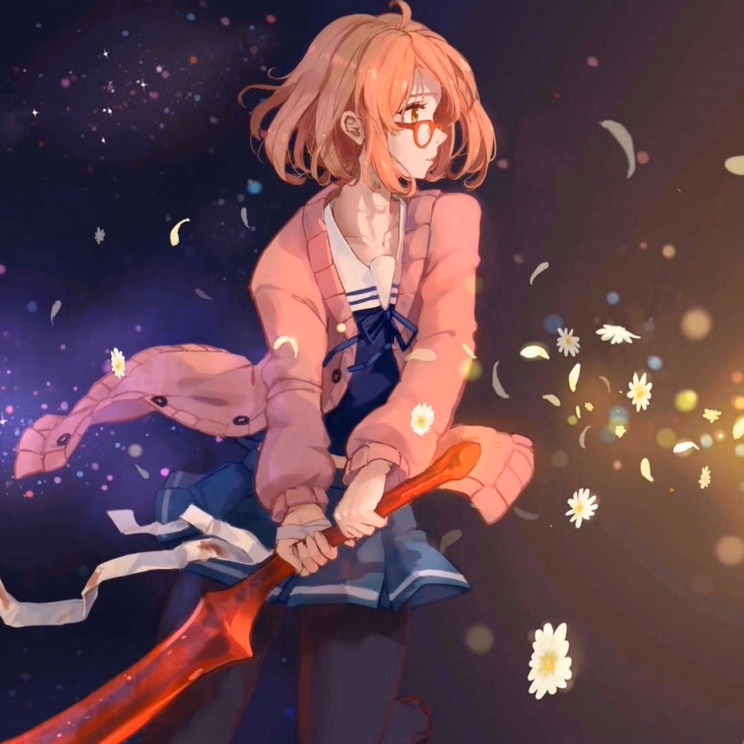 За Гранью/Kyoukai no Kanata [Mirai Kuriyama/Мирай Курияма/ 栗山 未来] - 1080p