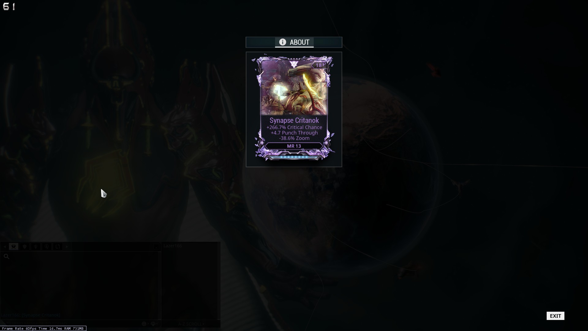 Synapse Riven Price Check Players Helping Players Warframe Forums