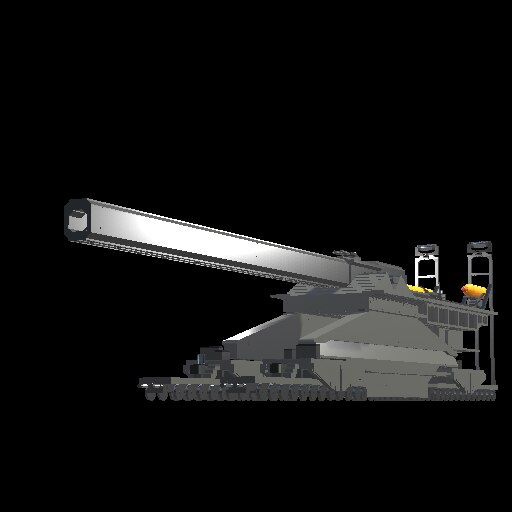 Firing the 80 cm Railway Gun 'Schwerer Gustav