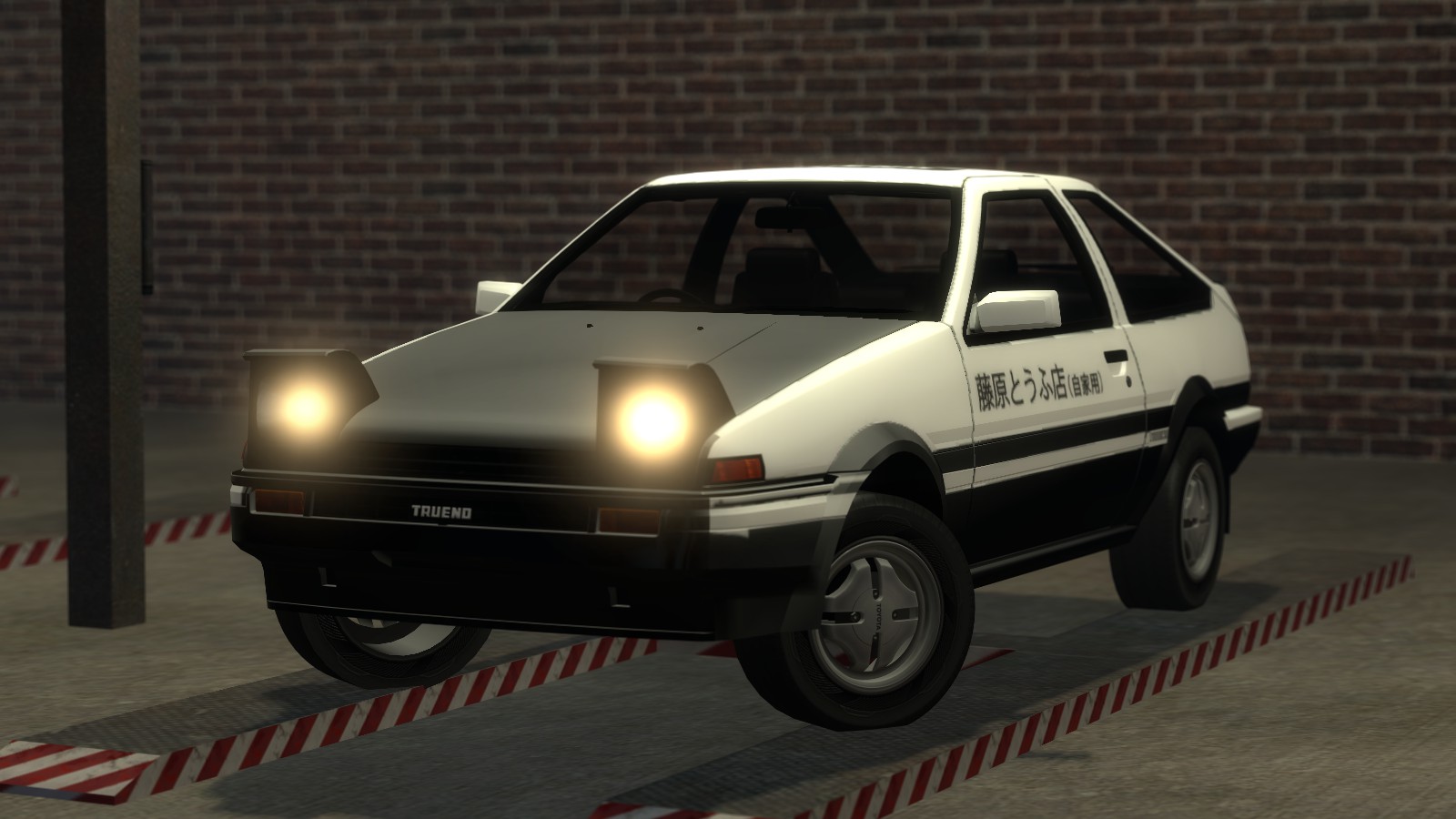 Steam Workshop::[simfphys] Initial D Toyota Sprinter Trueno GT-Apex AE86