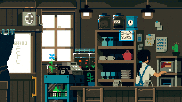 Steam Workshop::Coffee Shop│8-Bit Anime