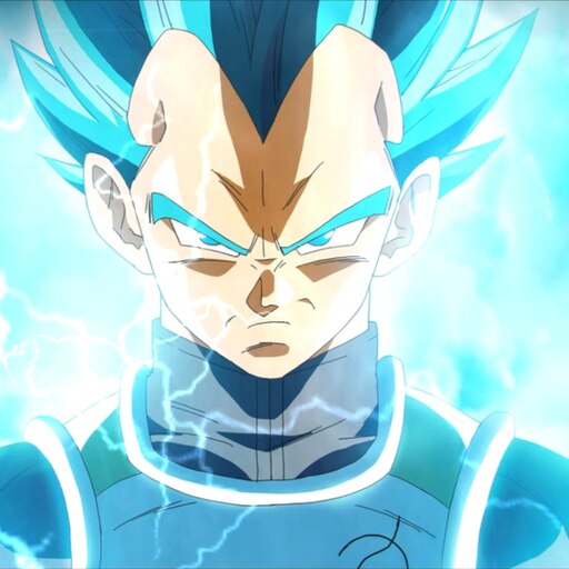 Dragon ball store super vegeta blue