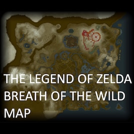 The Legend of Zelda: Breath of the Wild Full Map