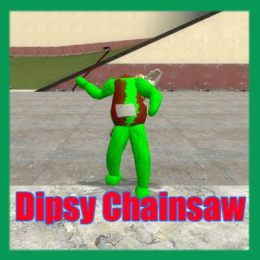 Dipsy Chainsaw (Slendytubbies 2) - Manhunt Modifications - Dixmor