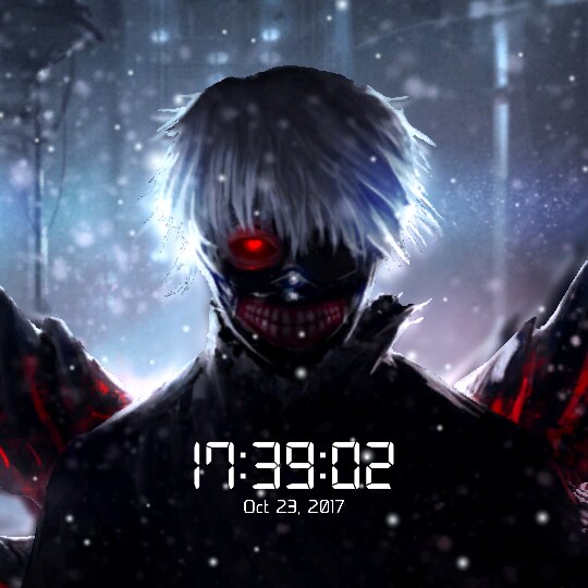 Tokyo Ghoul - Fanimation Project 3 (Interactive With Clock)