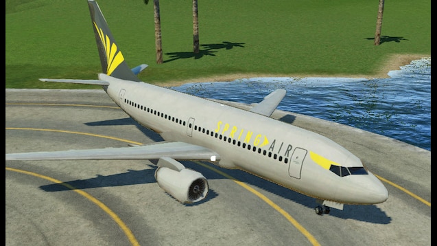 Steam Workshop Boeing 737 300 Spring Air Livery - 737 800 generic livery roblox