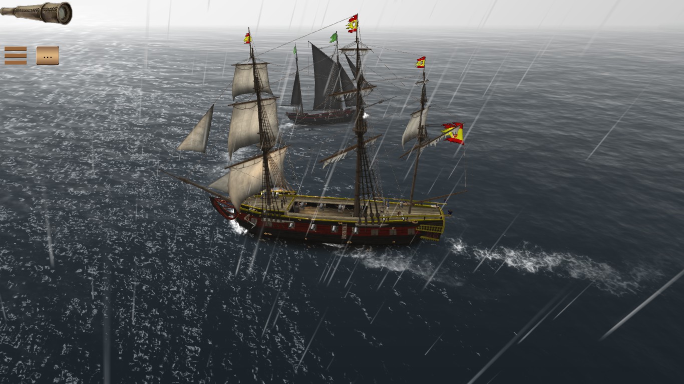 the pirate caribbean hunt sibgle ship command