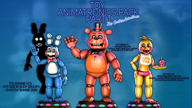 SFM) FNaF 2 Toy Animatronics poster : r/fivenightsatfreddys