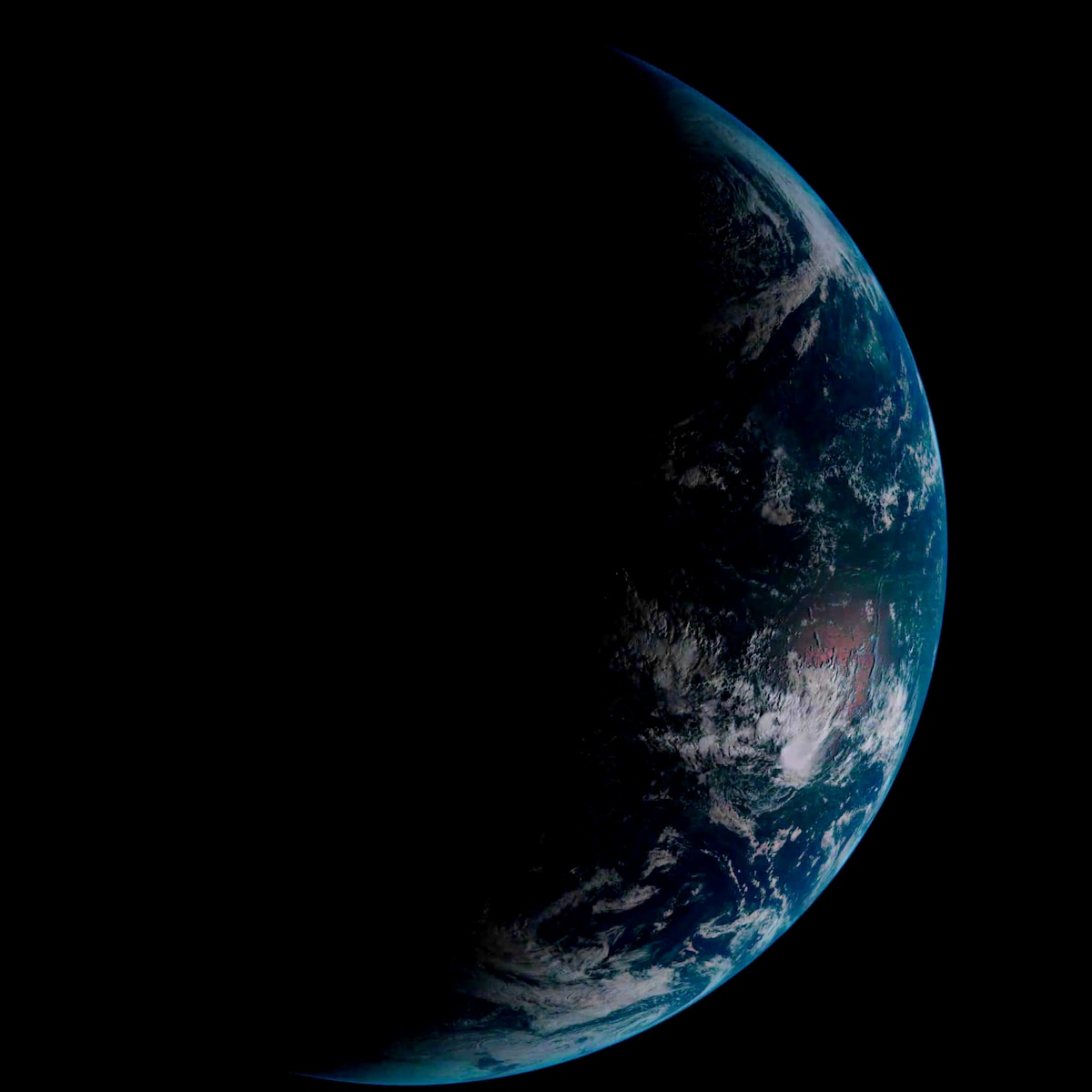 Earth Timelapse from Geo-stationary orbit 4K