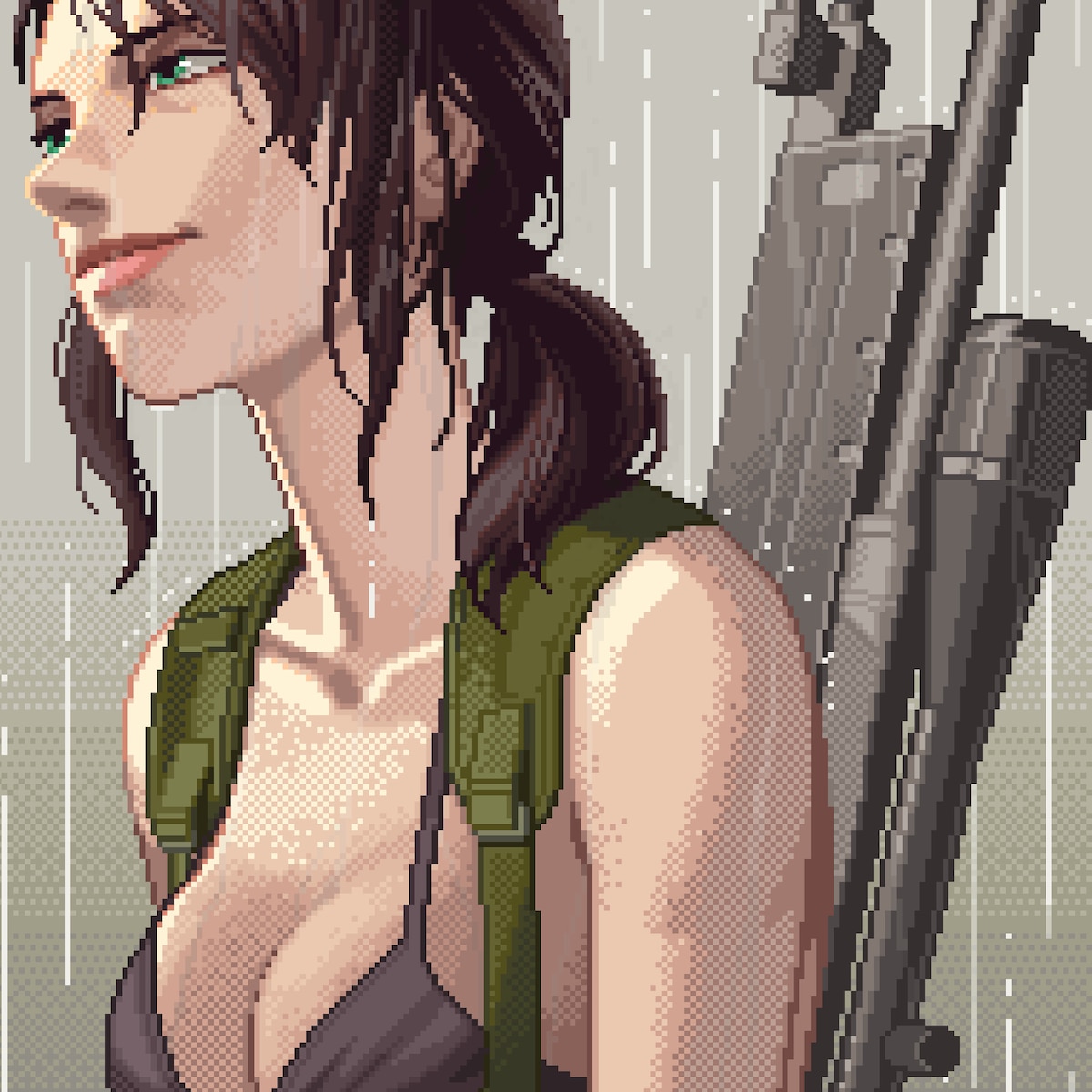 Quiet in the rain