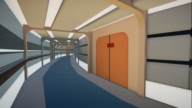 Steam Workshop Star Trek Enterprise D Corridor