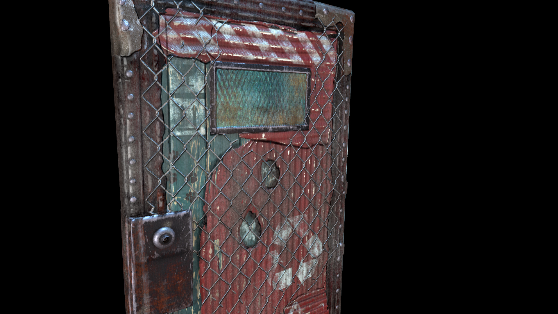 Lost Metal Door