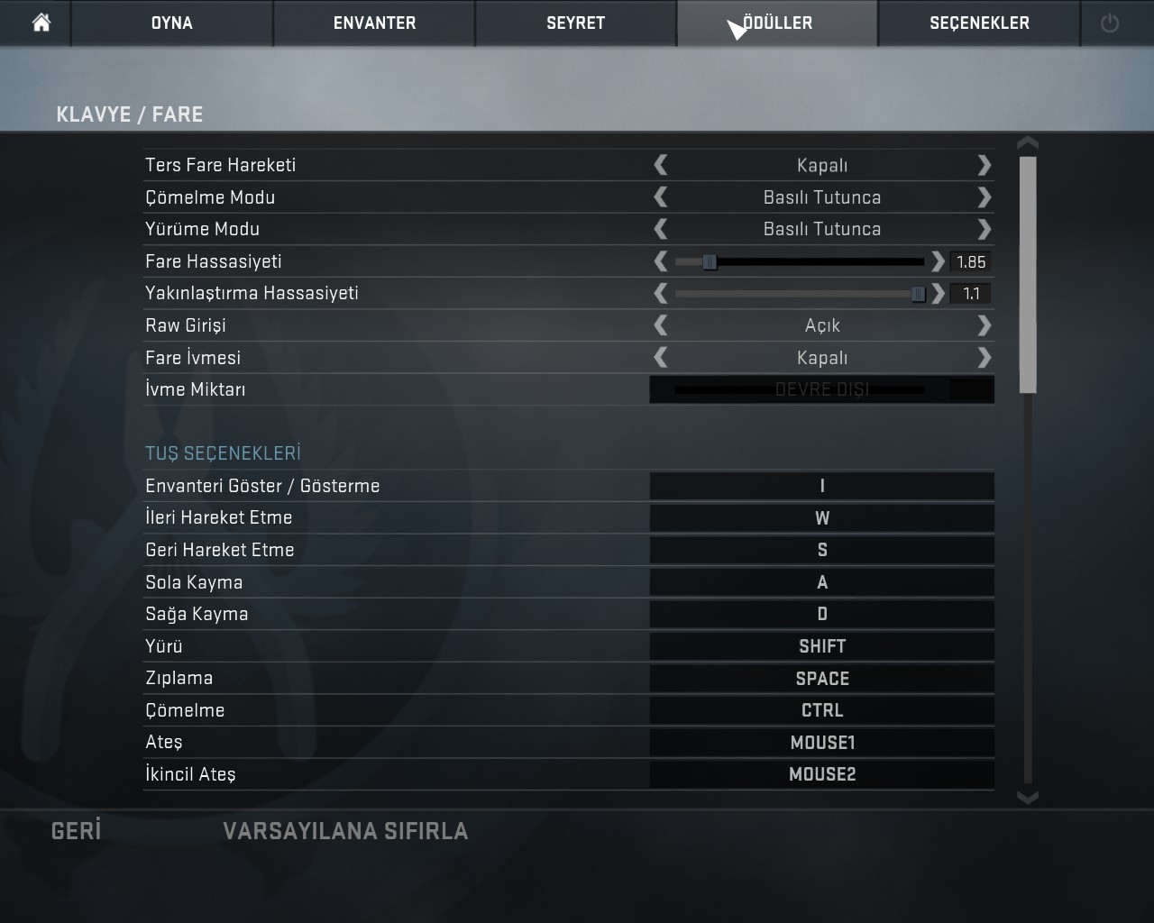 Карта с прицелами про игроков кс го