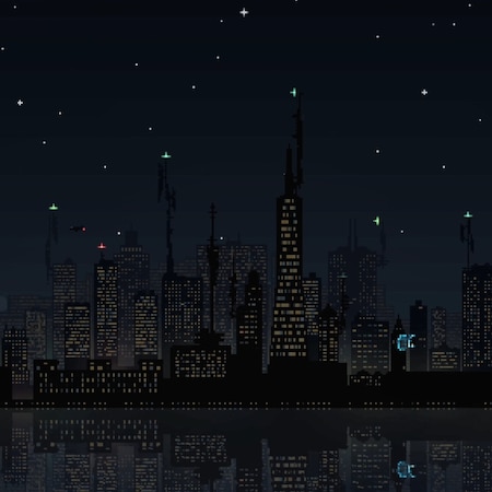 MindNight_City_PixelArt | Wallpapers HDV