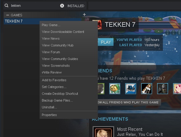 Steam Community :: Guide :: how to uninstall tekken 7