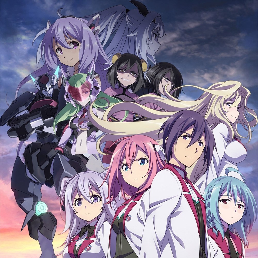 Gakusen Toshi Asterisk 2 OP [1080p/60fps]