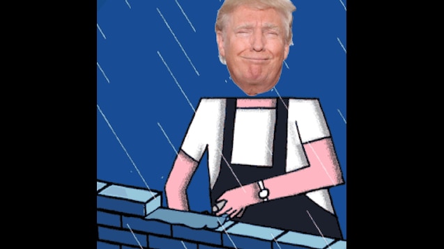 Steam Workshop Donald Trump Building Wall Gif
