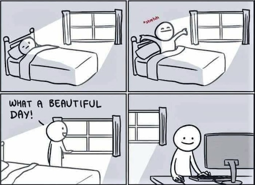 Какой чудесный солнечный день мем Какой чудесный солнечный день мем