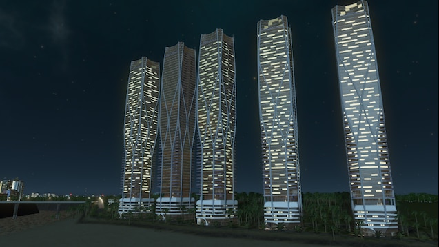 How exacly do you get high density skyscrapers to level 5? My residential  towers don't go past level 2 and offices past level 3 : r/CitiesSkylines