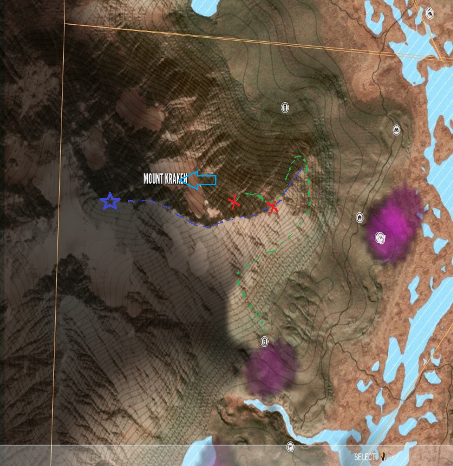 the hunter call of the wild shooting range map