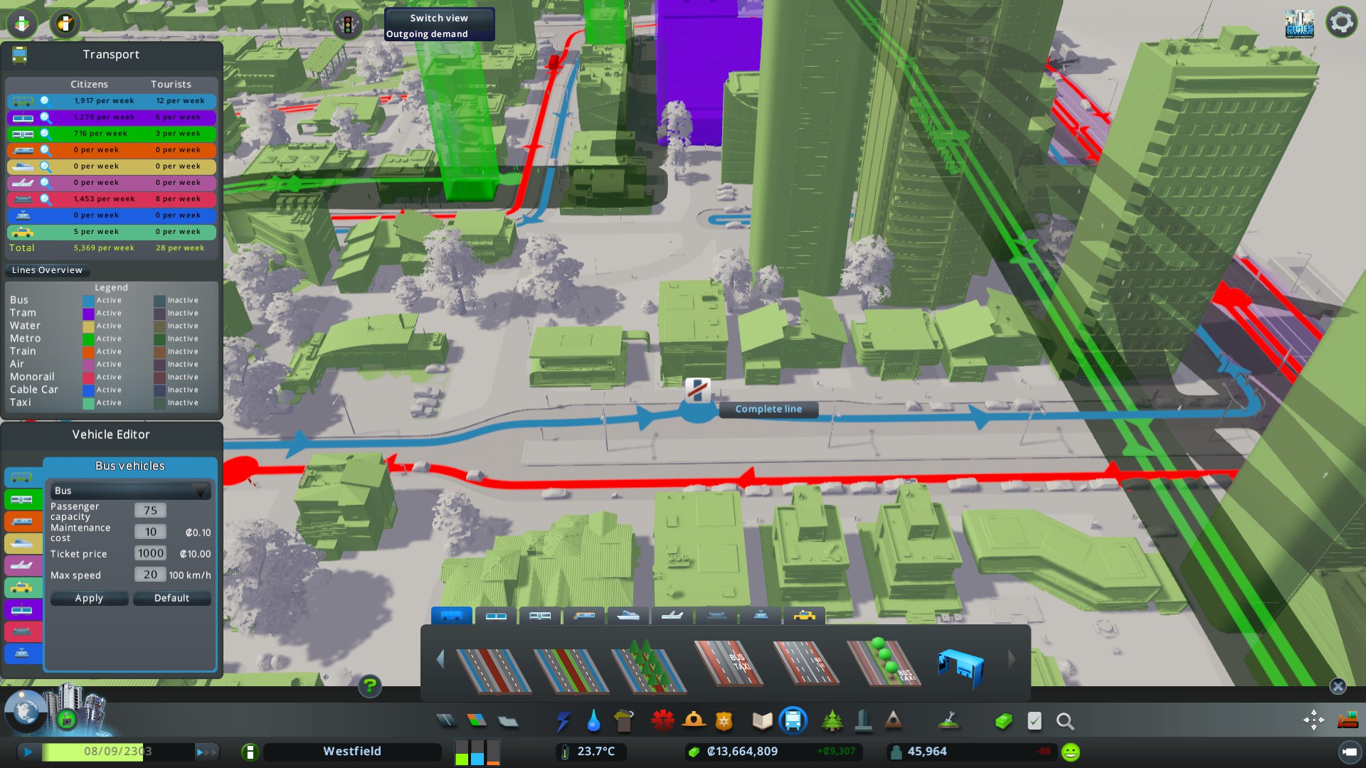 cities skylines buses not making money