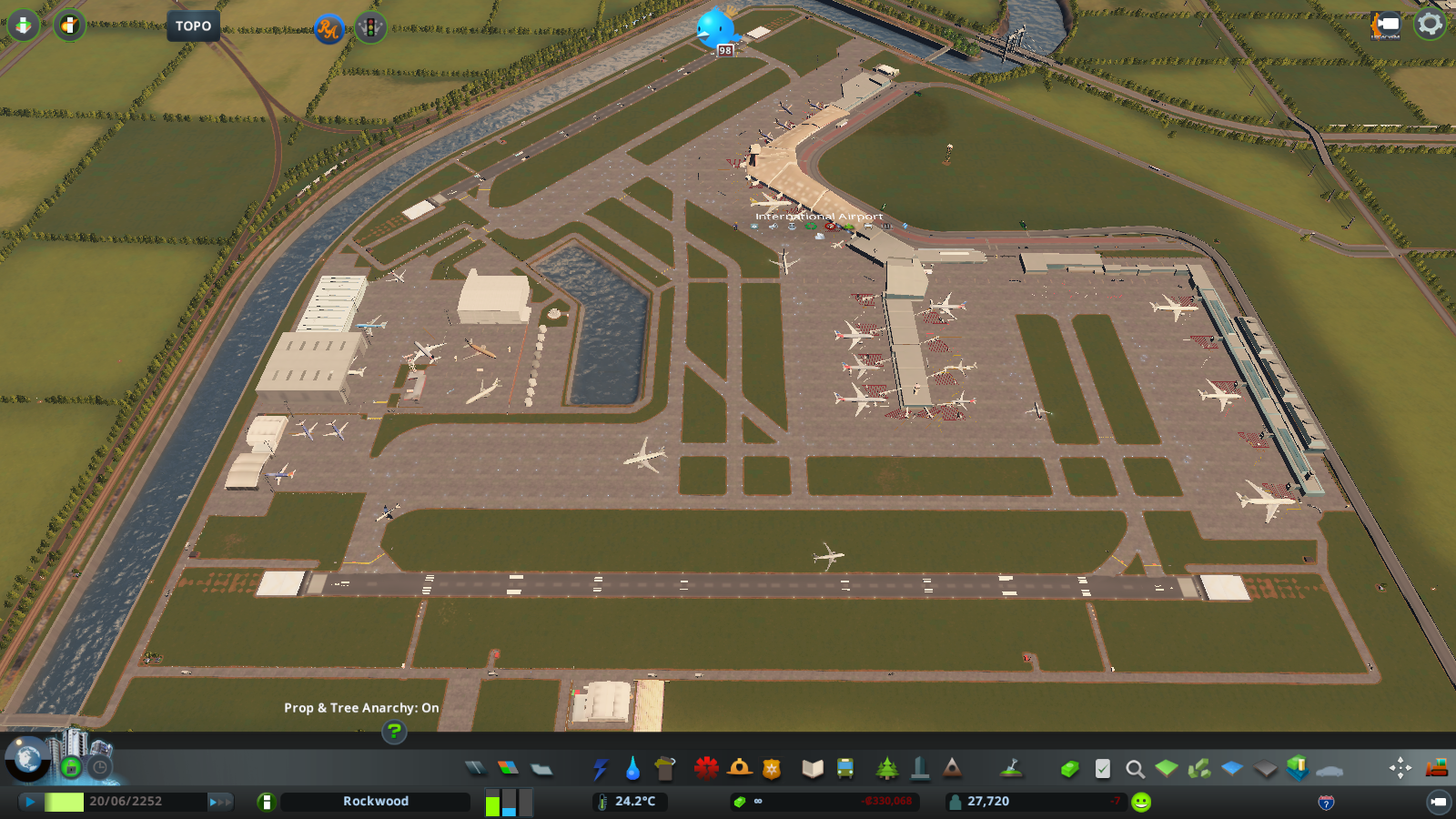 cities skylines airports not bringing planes