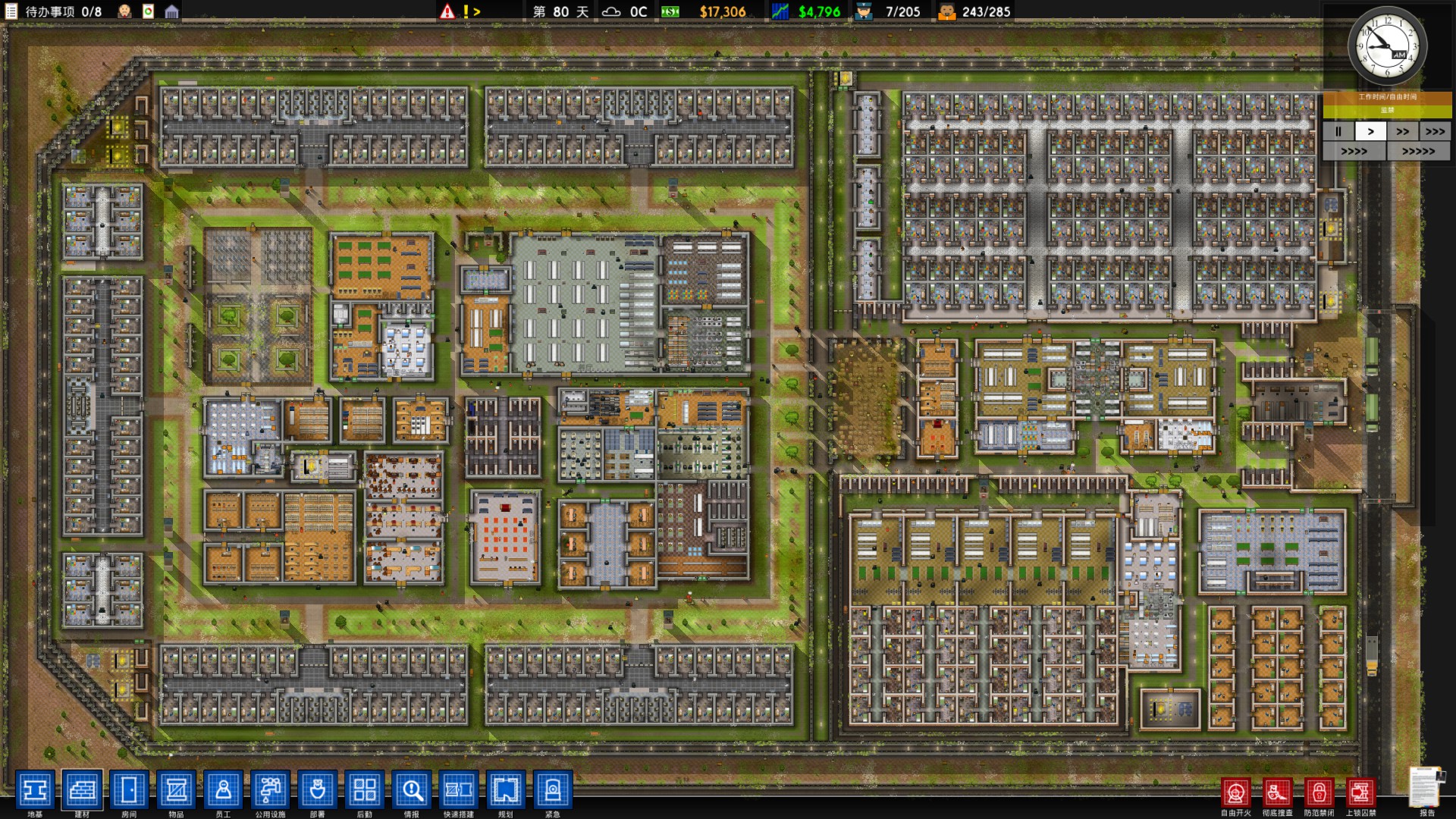 amazing prison layout prison architect
