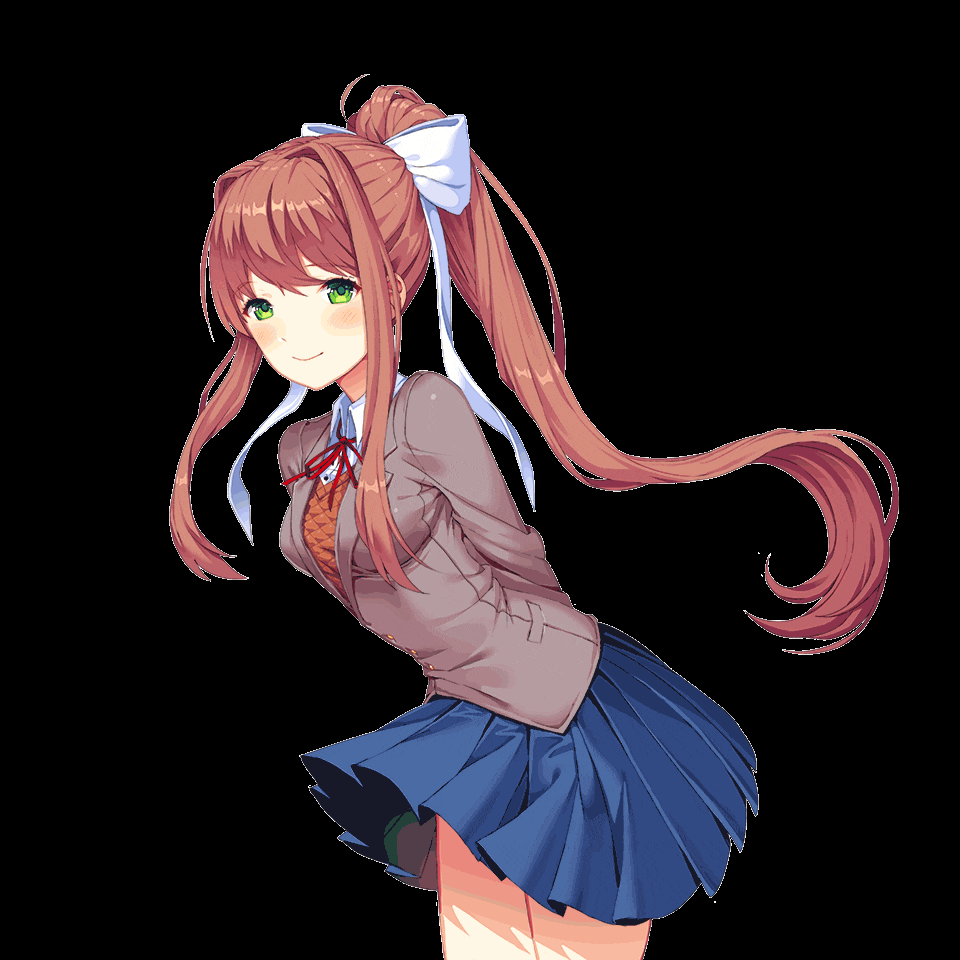 Steam Community Very Fast Monika Leaning At 666 Speed