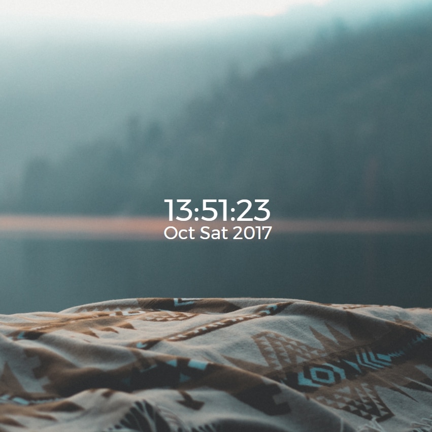 Clean Perspective Timer