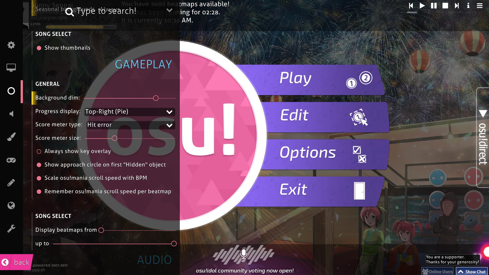 stepmania - On music games like Osu! (mania), why are the inputs