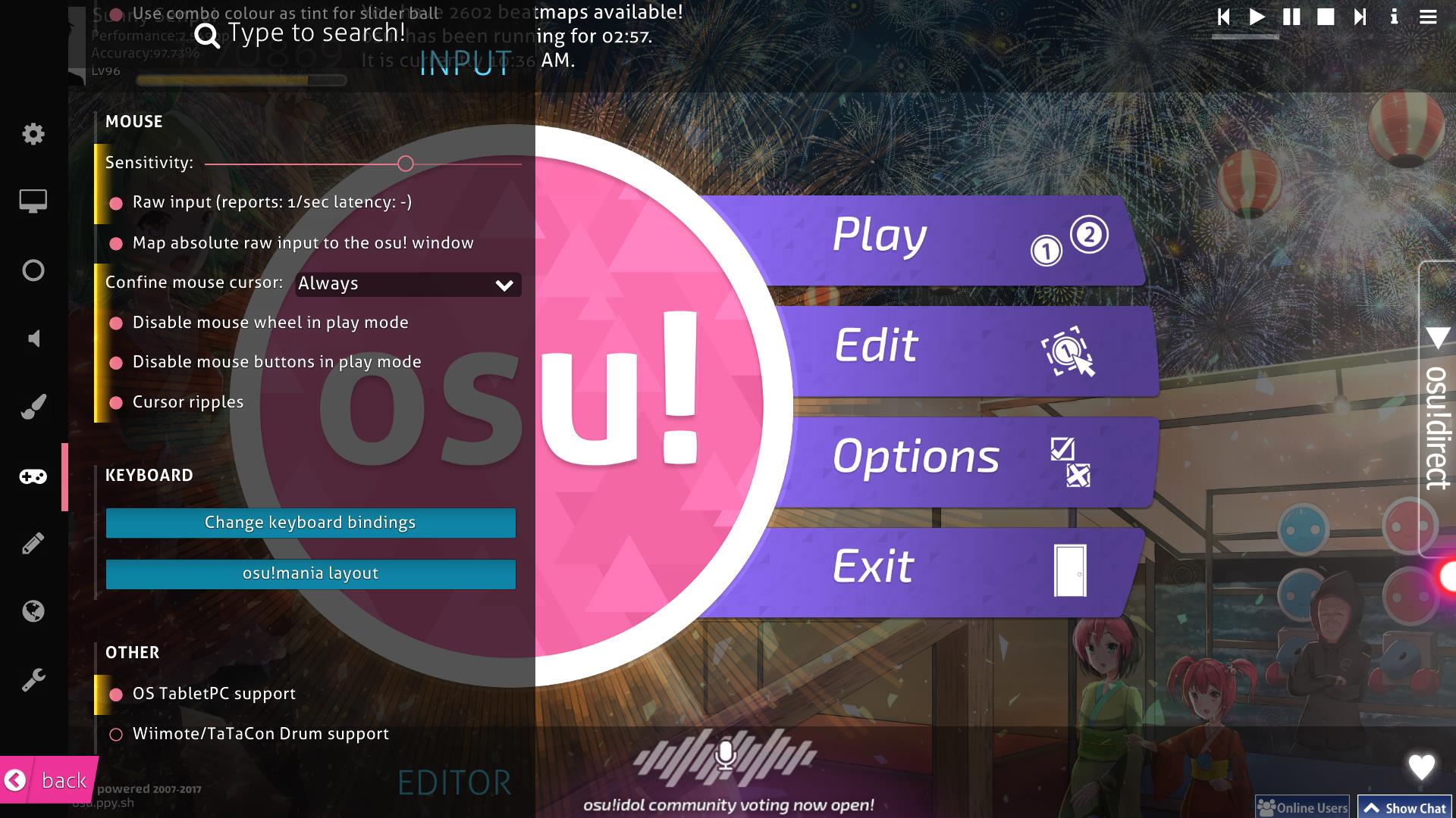 probably my peak of my osu mania skill