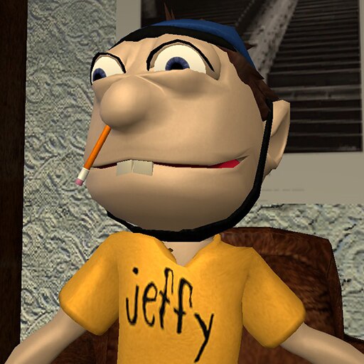 SML Jeffy Puppet 3D model