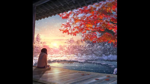 Steam Workshop Anime Winter Snow Scenery Animated Wallpaper