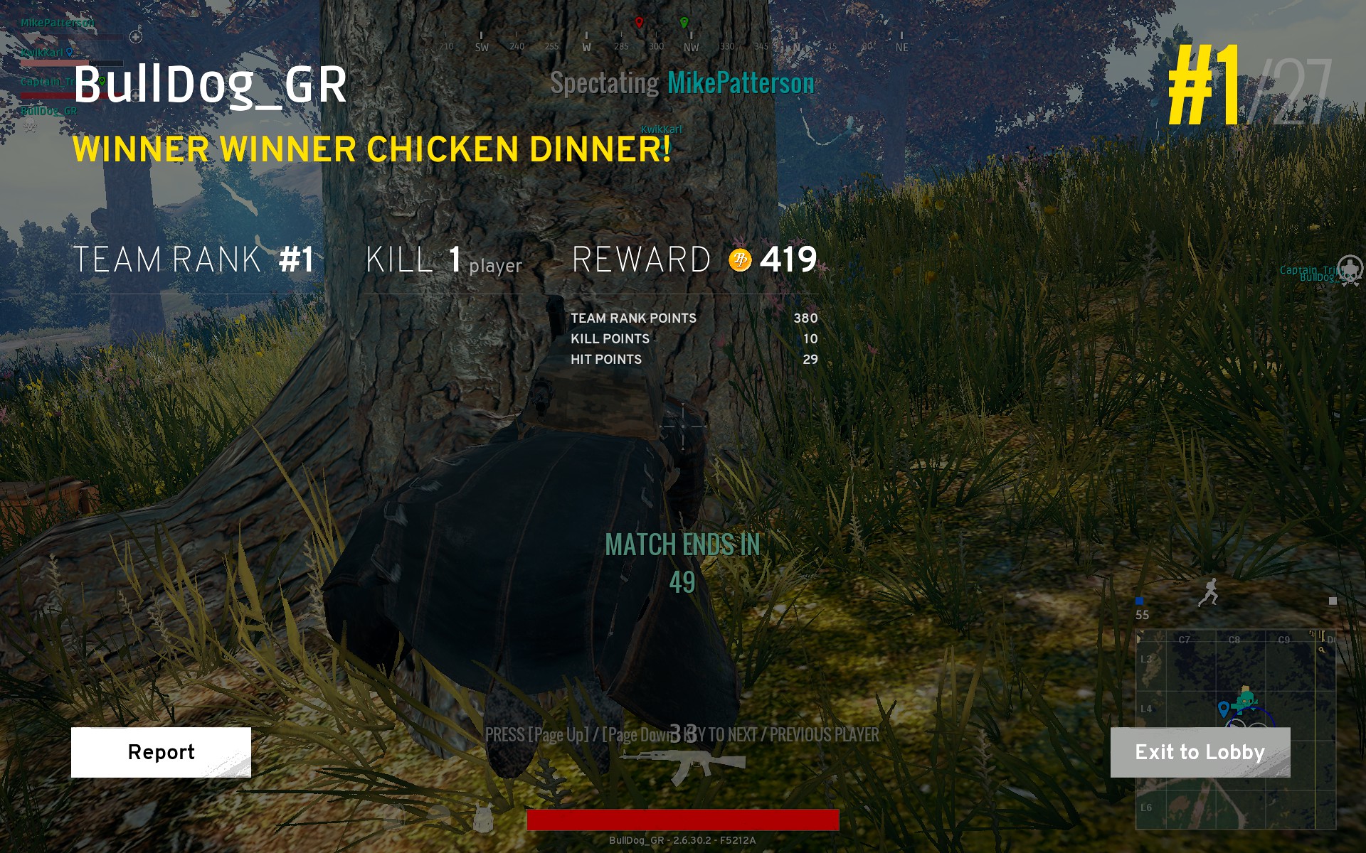 Lets see your Winner Winner Chicken Dinner screenshots! - Page 2 38553550388719BE4A838E0FDB5429EE21E9F908