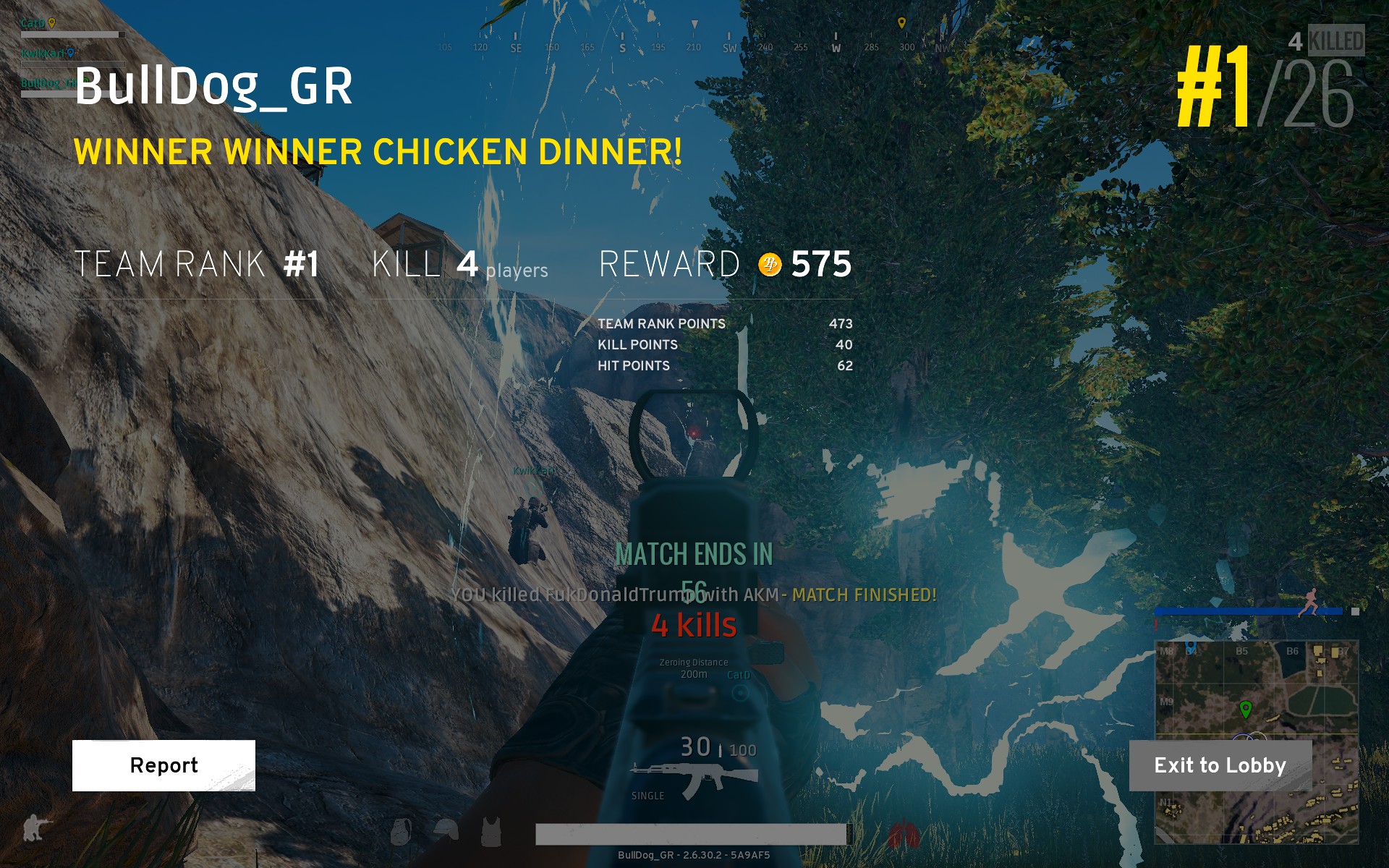 Lets see your Winner Winner Chicken Dinner screenshots! - Page 2 0C3A77212D1FF92F567B287F2EE21BCC93D73AE6