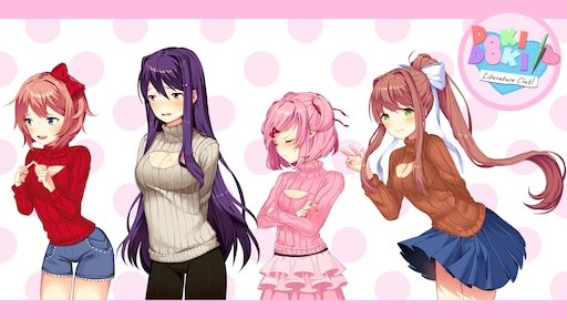Сообщество Steam :: :: Open chest sweater time with DDLC! 