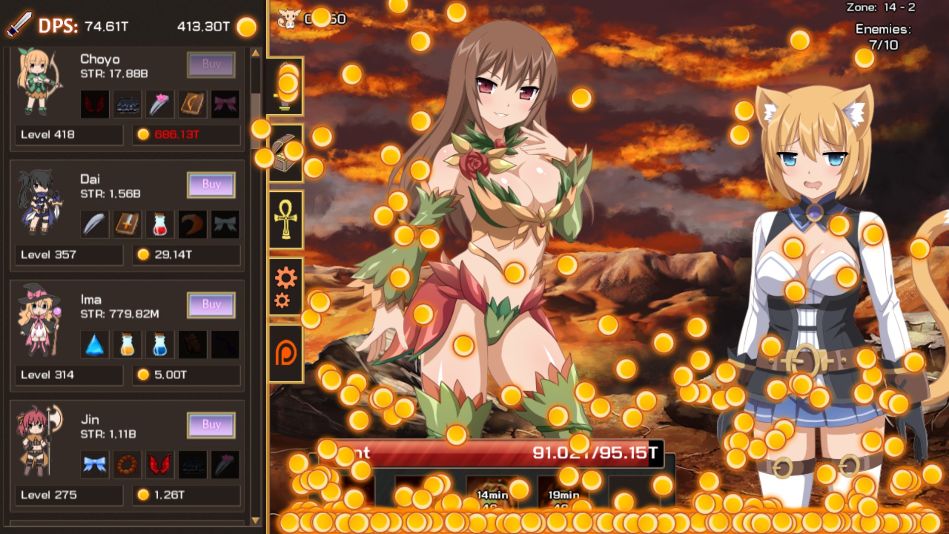 sakura clicker cheat engine value type