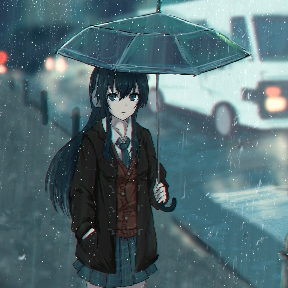 Rainy evening