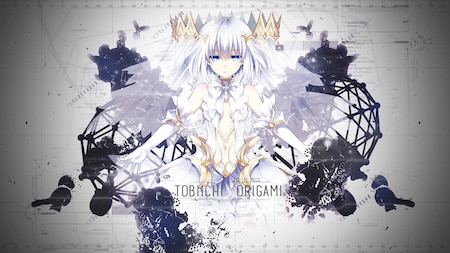 Date A Live デート ア ライブ Spirit Girls Wallpaper Clock Snow Flakes Wallpapers Hdv