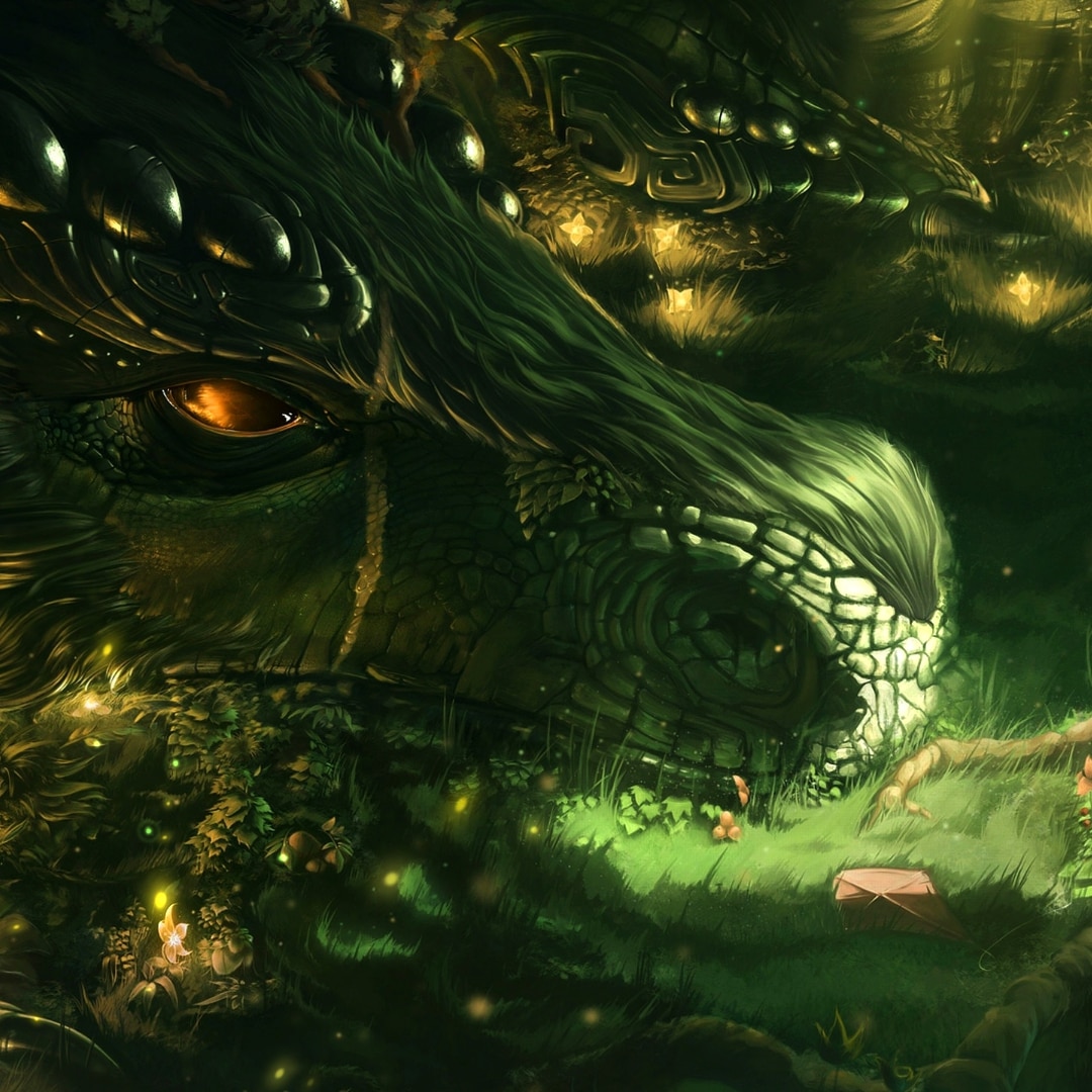 Fantasy Forest Dragon
