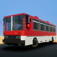 Hungarian bus Ikarus-250 Minecraft Map