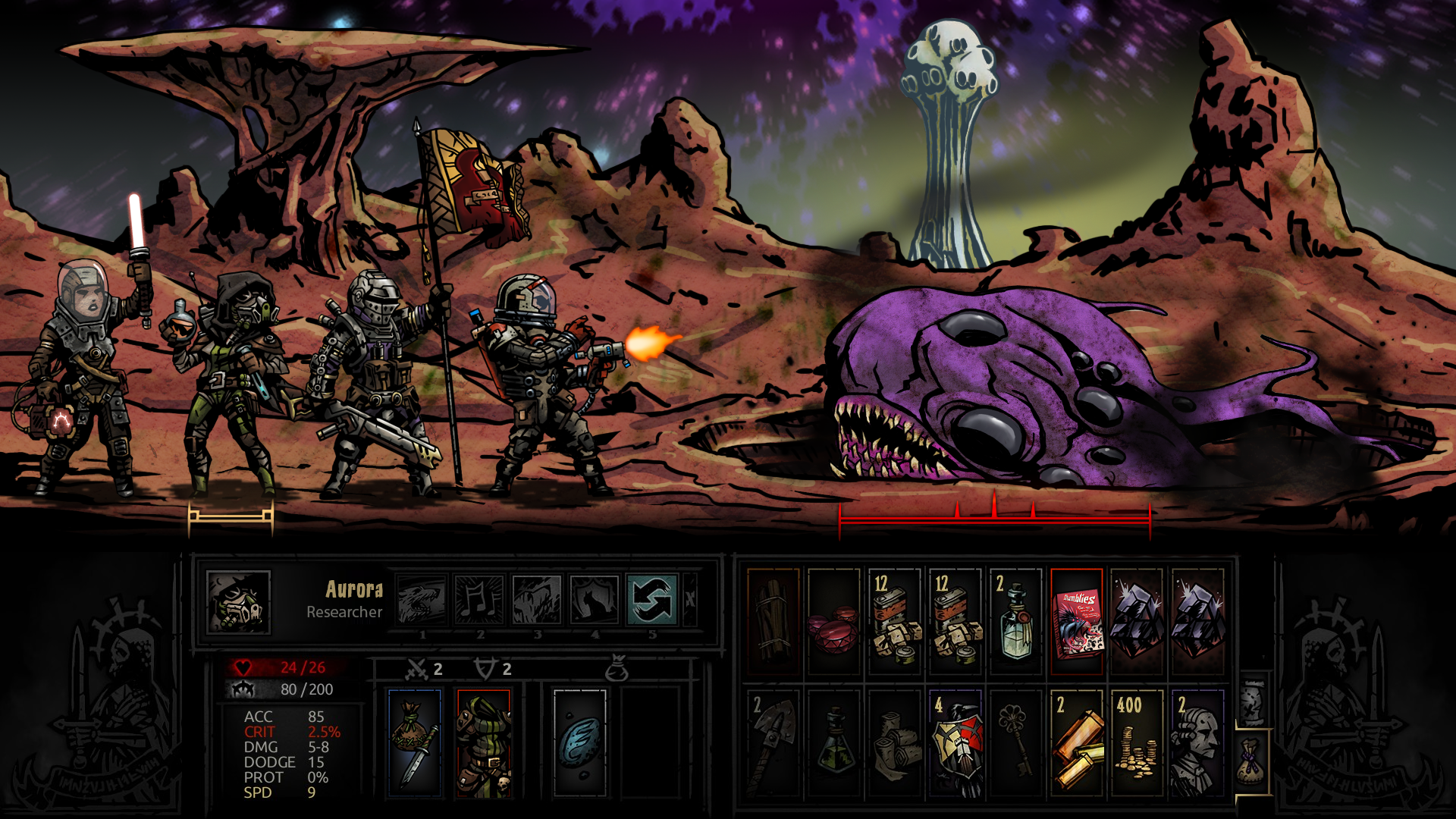 darkest dungeon items to take into the weald