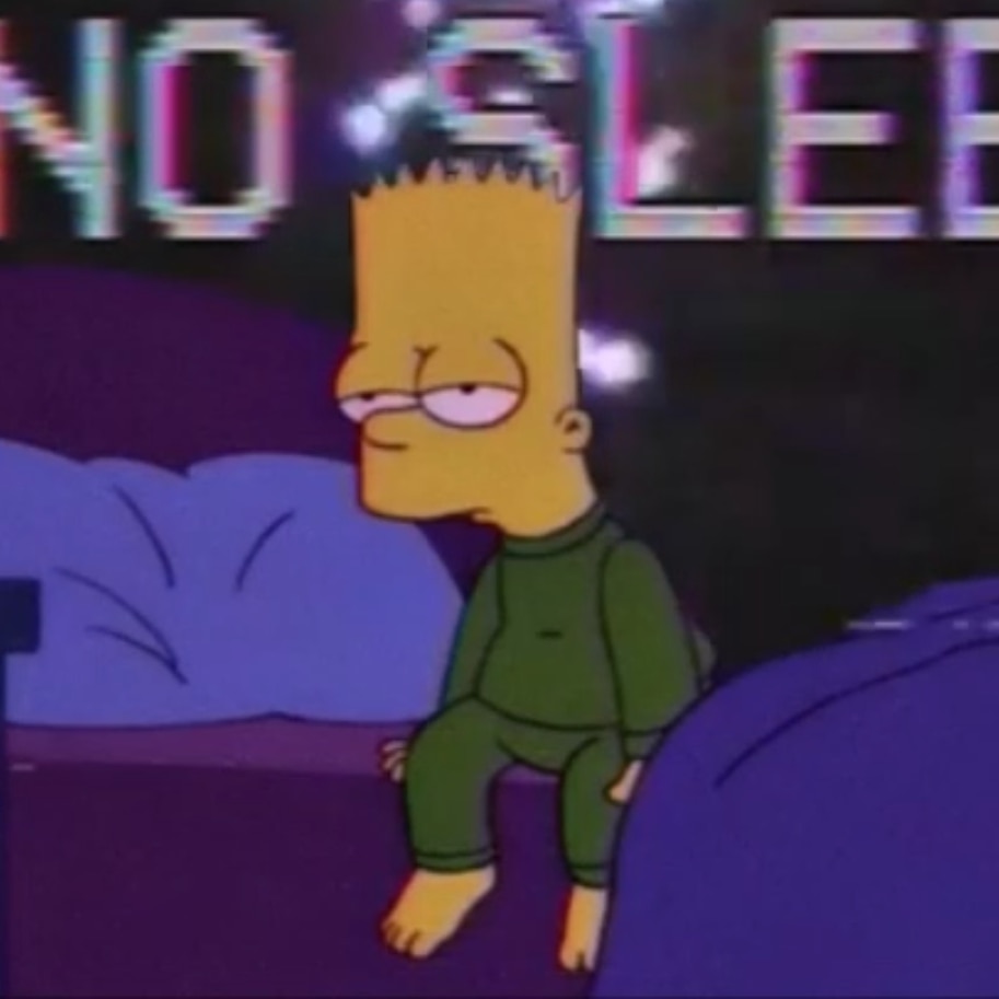 No sleep aesthetics