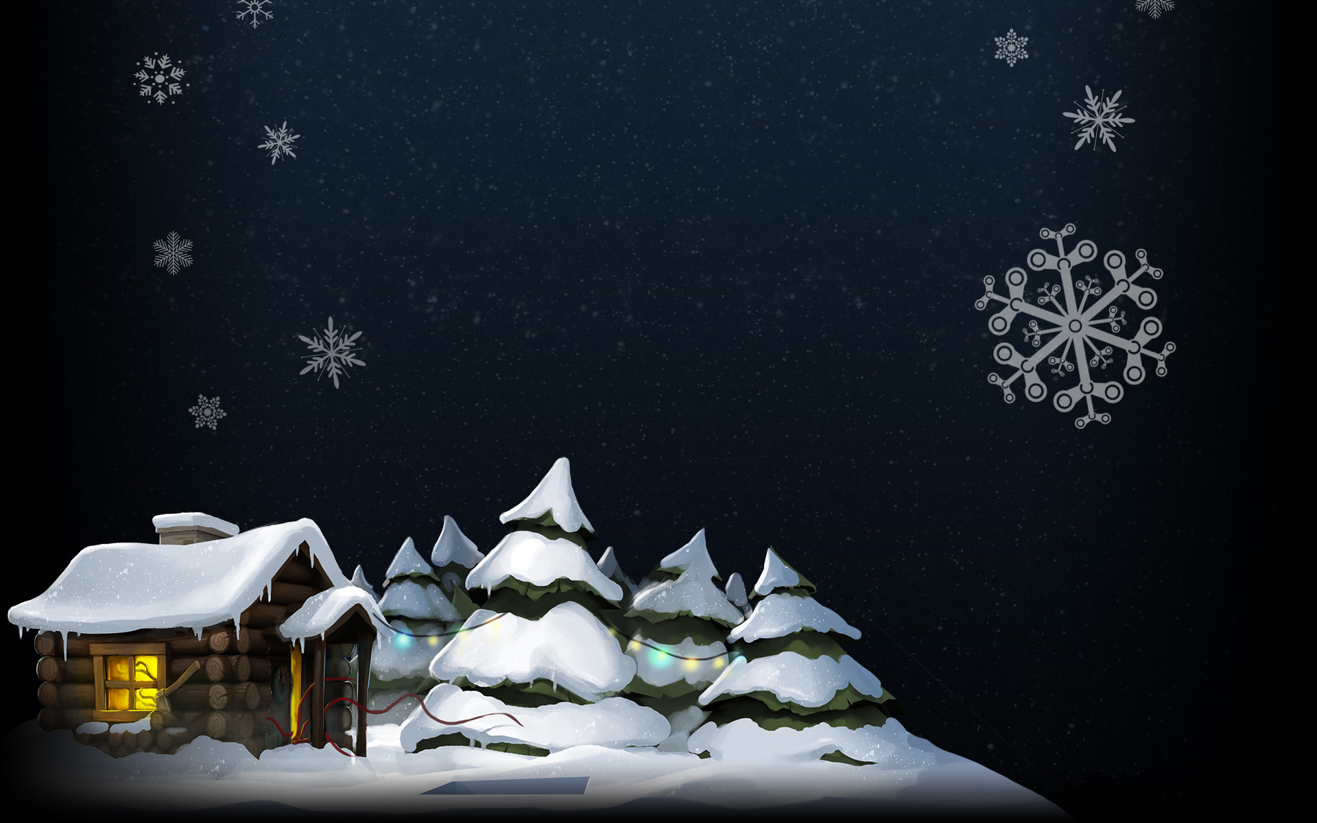 We need Christmas theme animated background : r/Steam