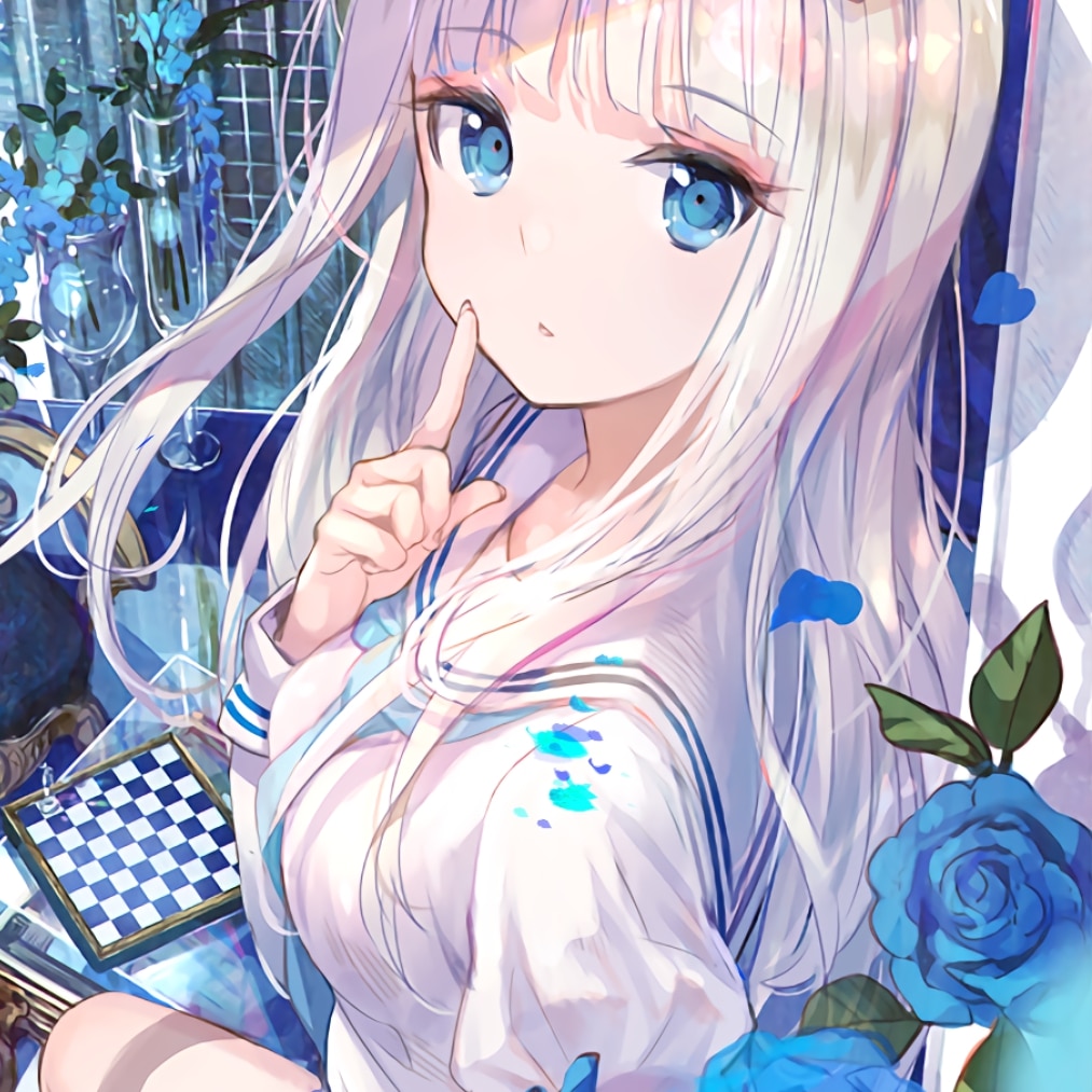 Blue rose