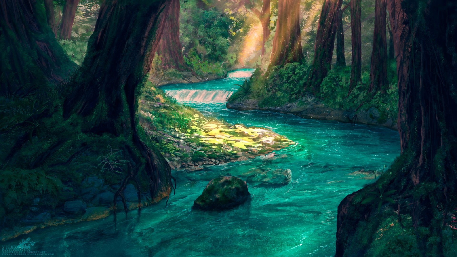 Forest River Wallpaper Engine Free