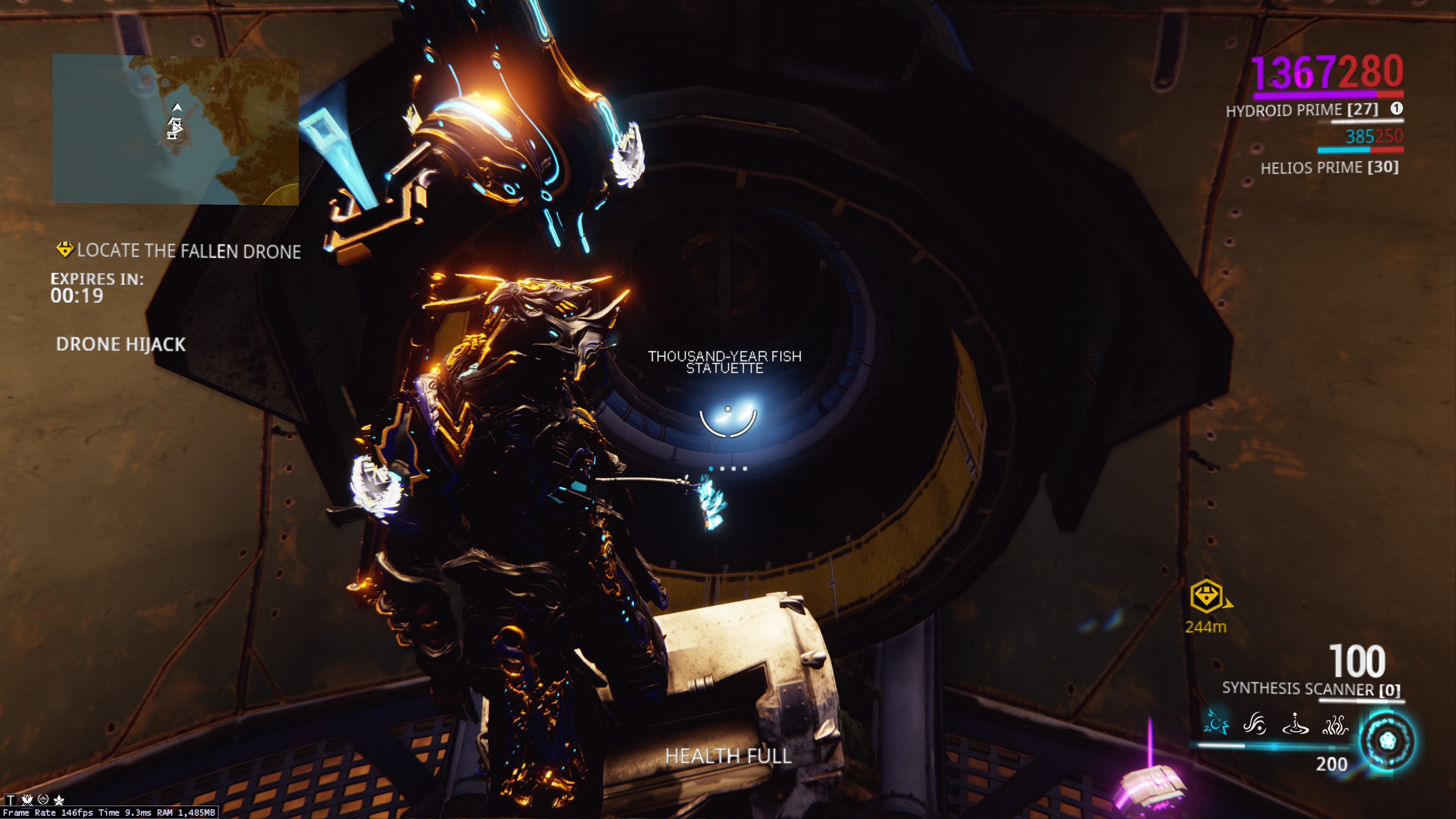 Warframe All Thousand Year Fish Locations Map Guide Cyber Space Gamers