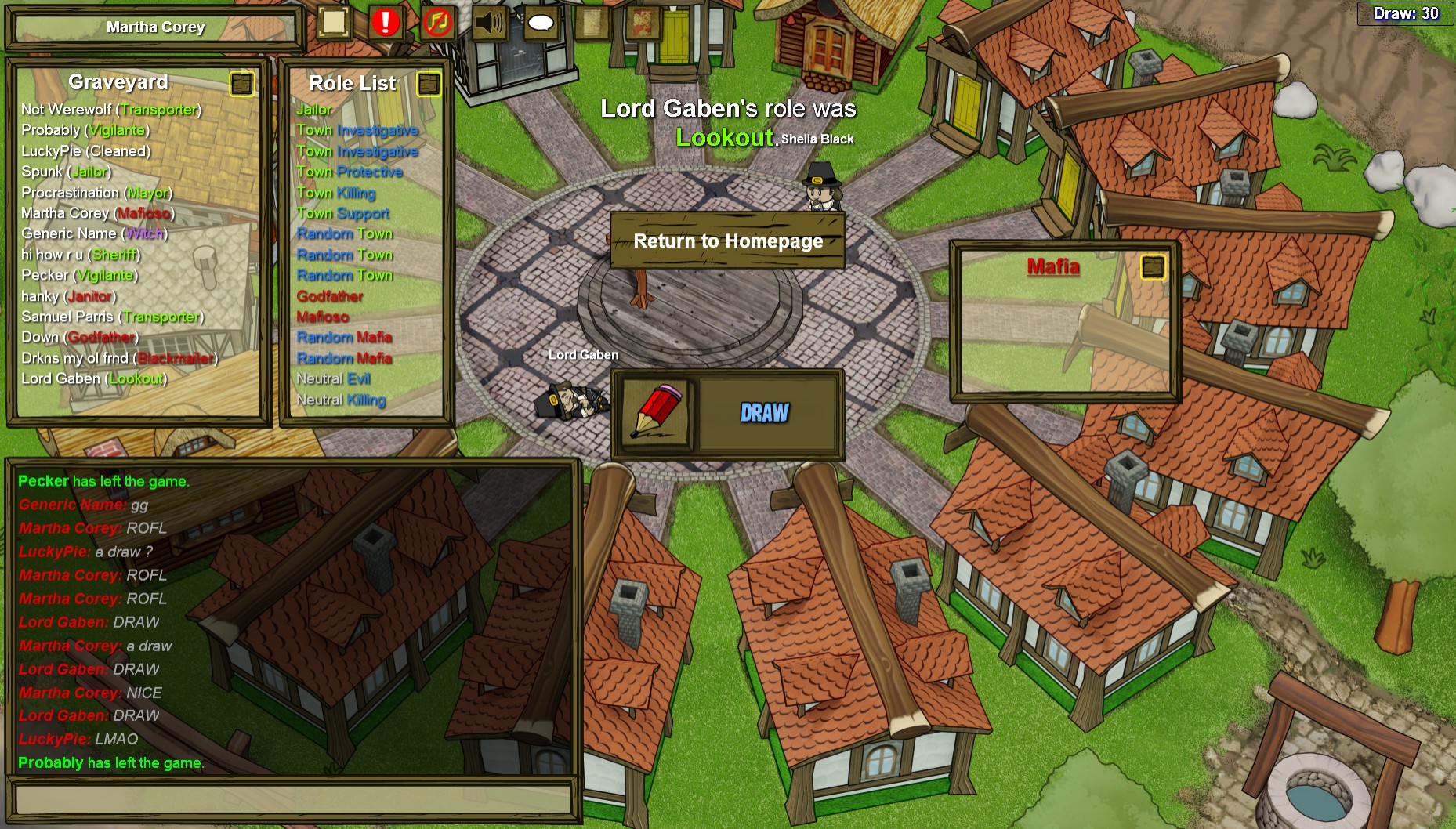 town of salem framer will