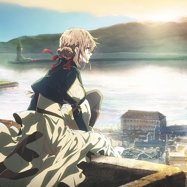 Violet Evergarden Violet Snow ヴァイオレット エヴァーガーデン Animated 1080p Uwide Wallpaper Engine Workshop