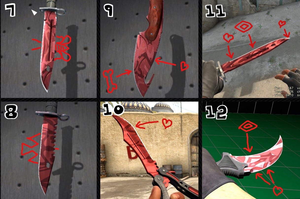 Steam Community Guide CSGO WEAPON PATTERNS